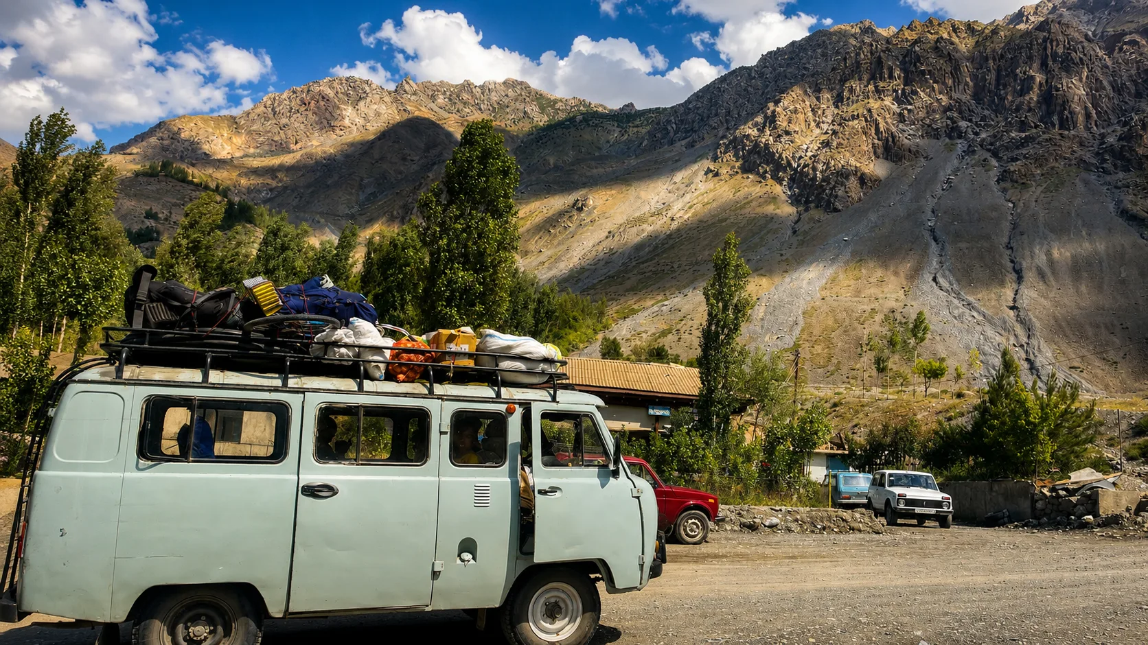 Travelling to the Pamir Trail in Tajikistan
